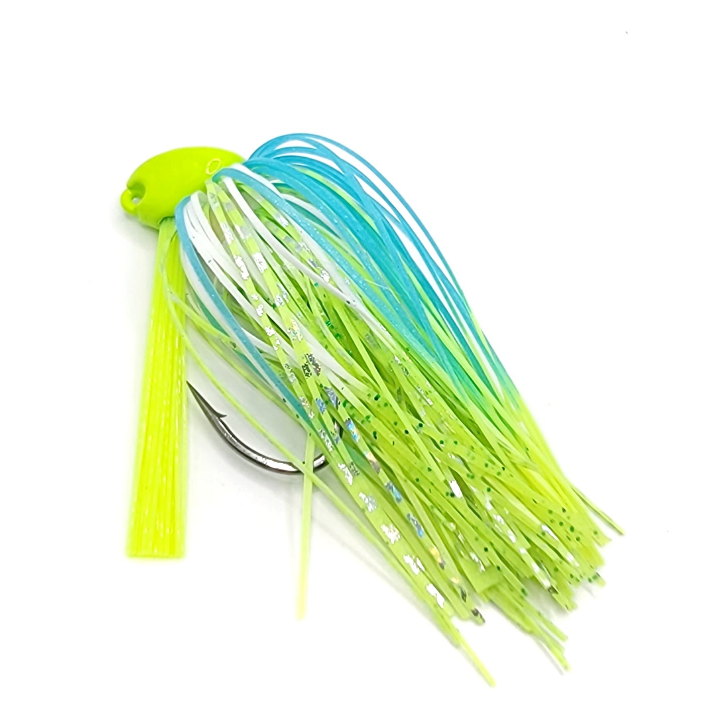 Brush Weedless Victory V Loc Hook Powder Coated Skirted Jig Everyday Series