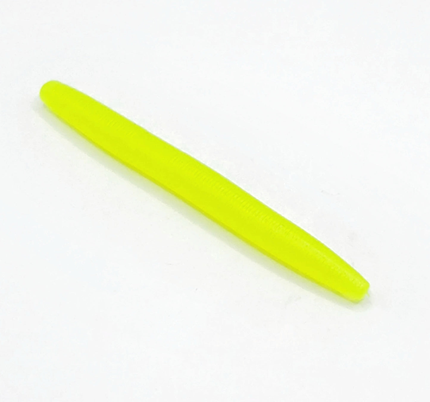 4" SENKO Style Soft Bait Solid 13 Colors NO Salt NO Scent ( MEDIUM ) or ( Hard )