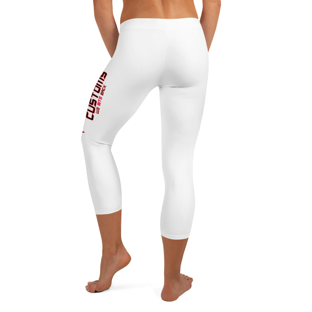 Vampire Customs Logo Capri Leggings