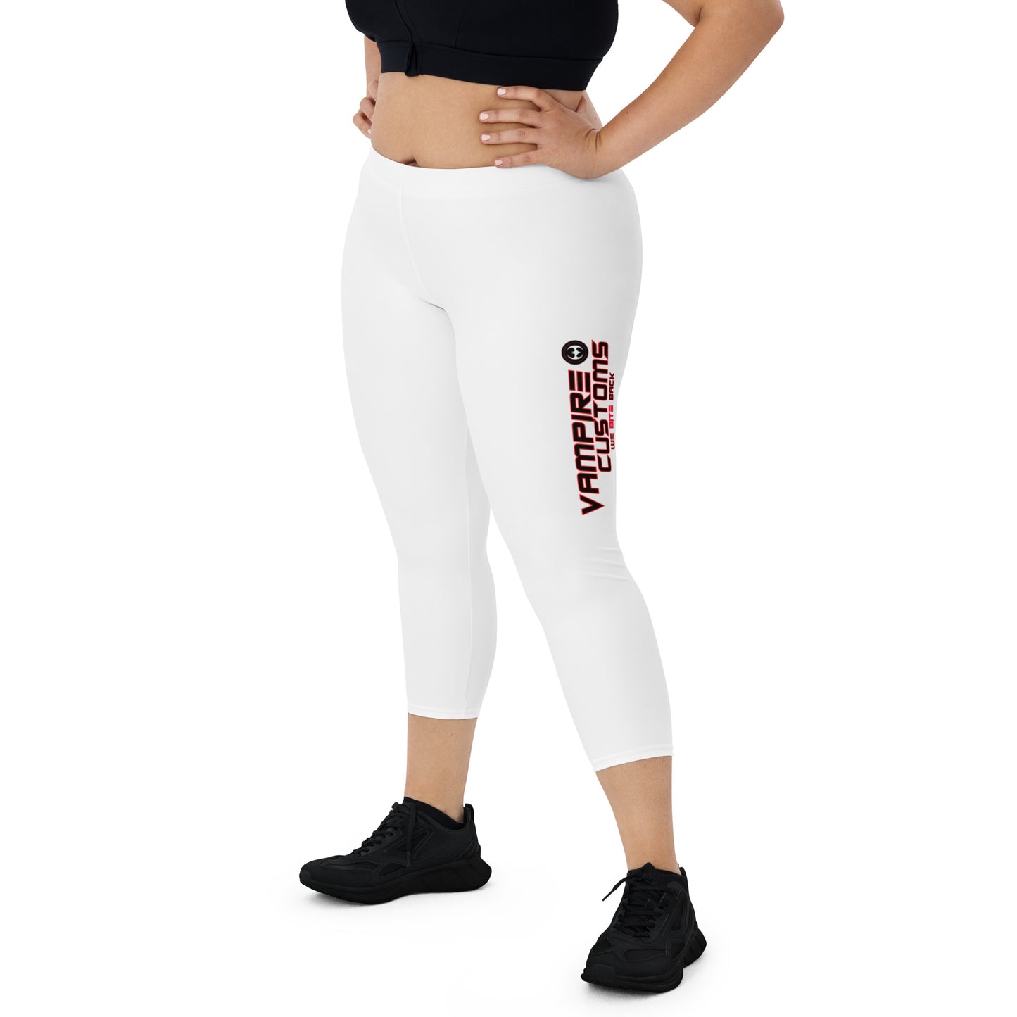 Vampire Customs Logo Capri Leggings