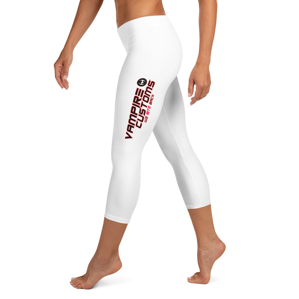 Vampire Customs Logo Capri Leggings