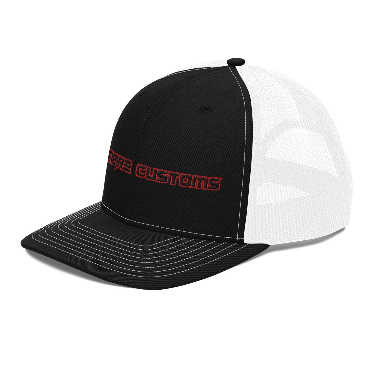 Vampire Customs Logo Richardson 112 Trucker Hat Cap