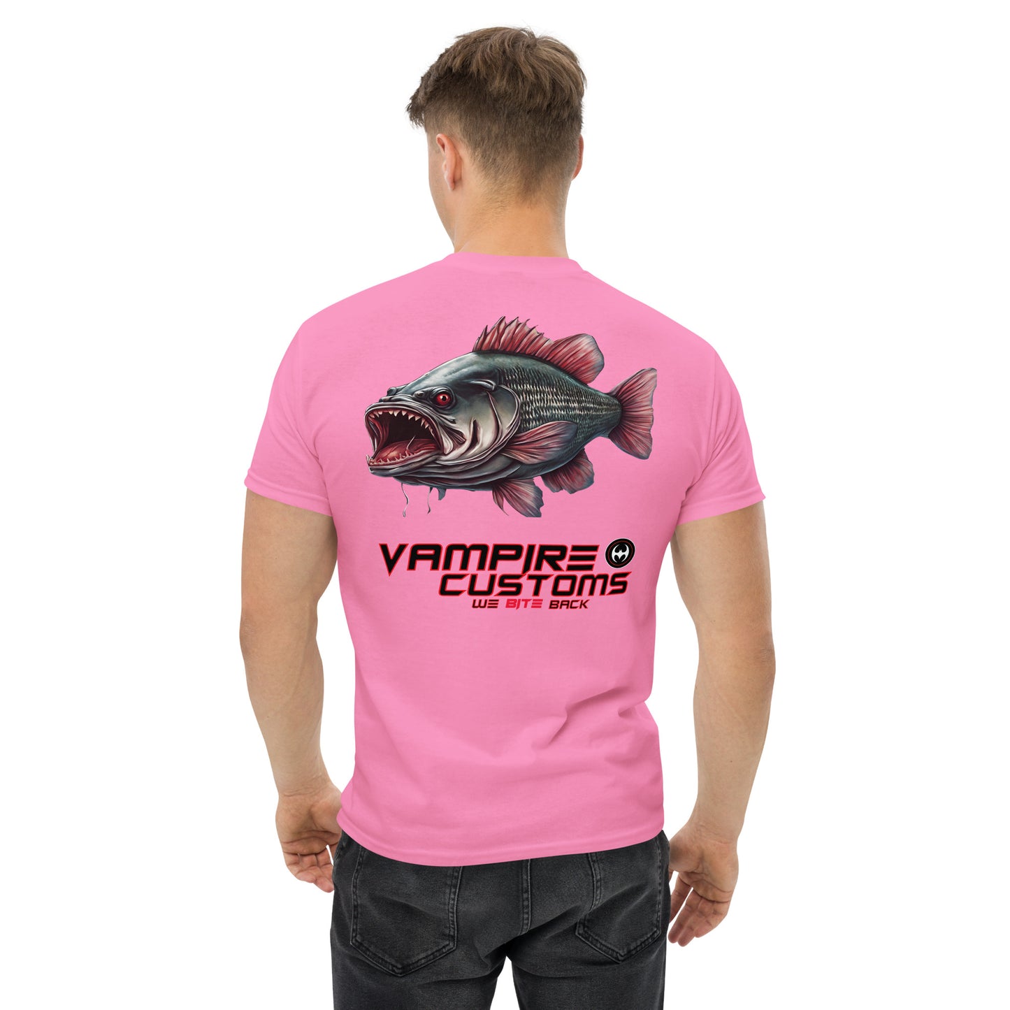 Vampire Customs Classic Tee Shirt Vampire Fish
