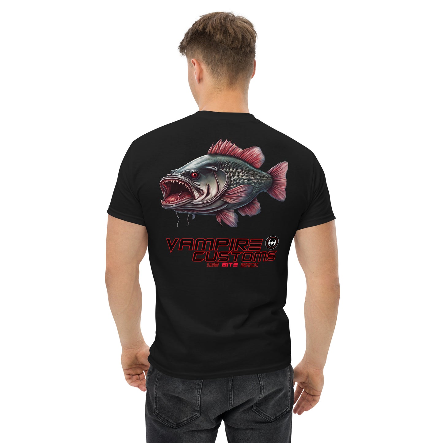 Vampire Customs Classic Tee Shirt Vampire Fish