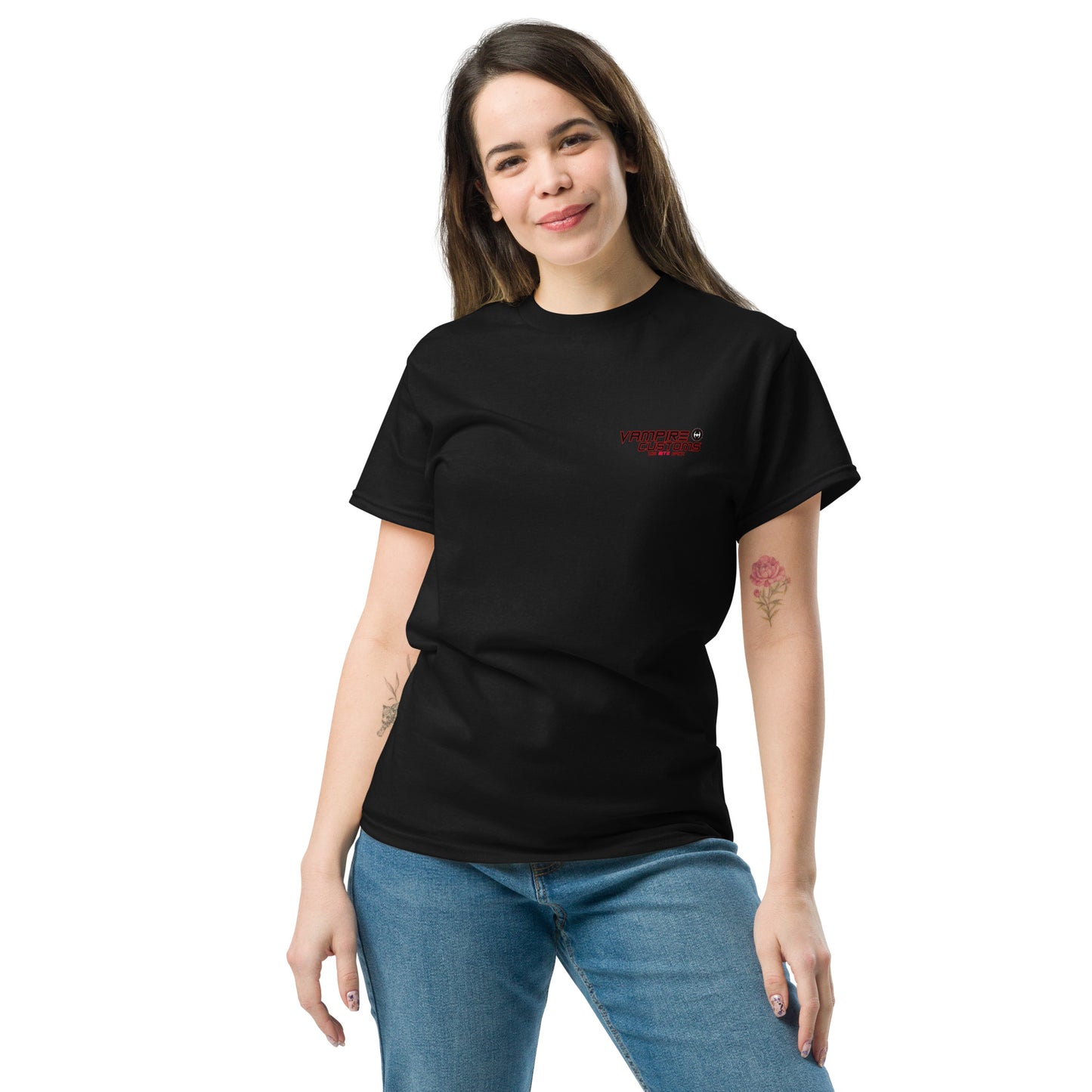 Vampire Customs Classic Tee Shirt Vampire Fish