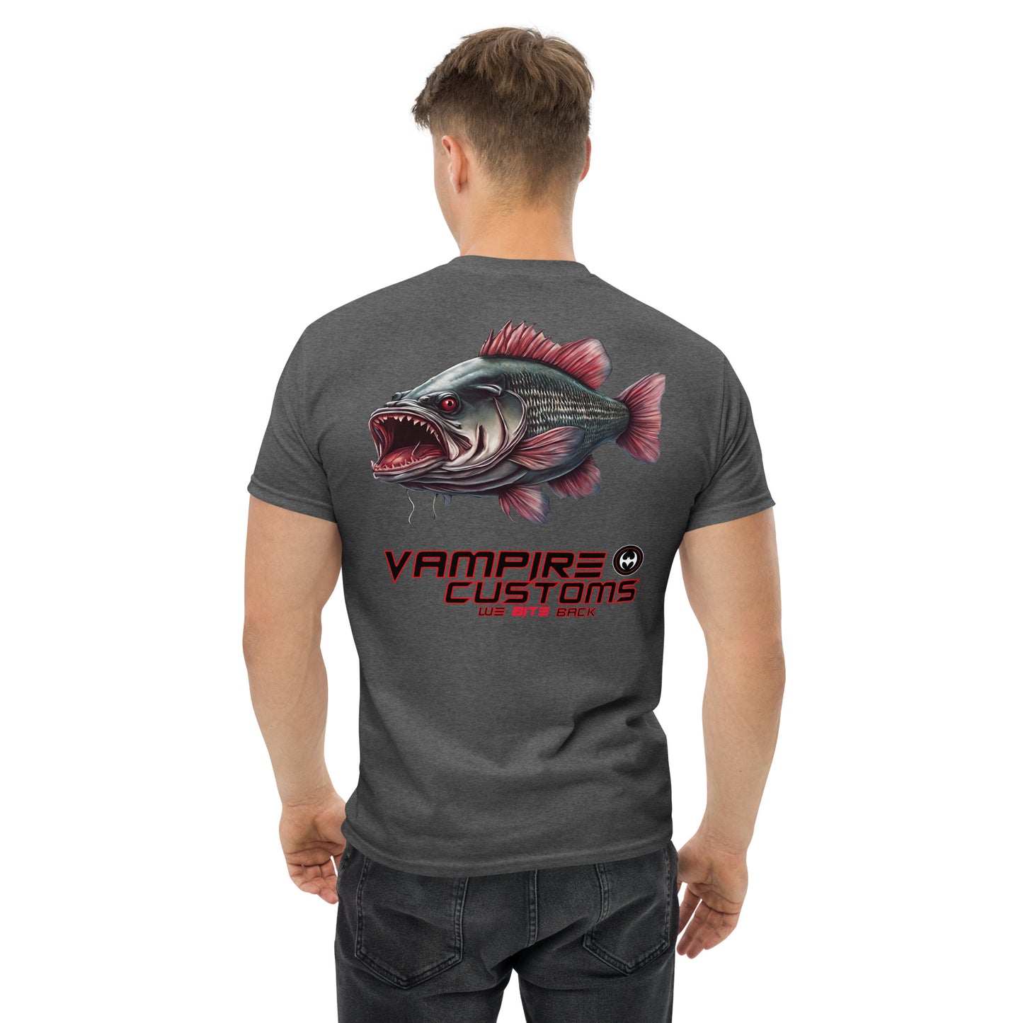 Vampire Customs Classic Tee Shirt Vampire Fish