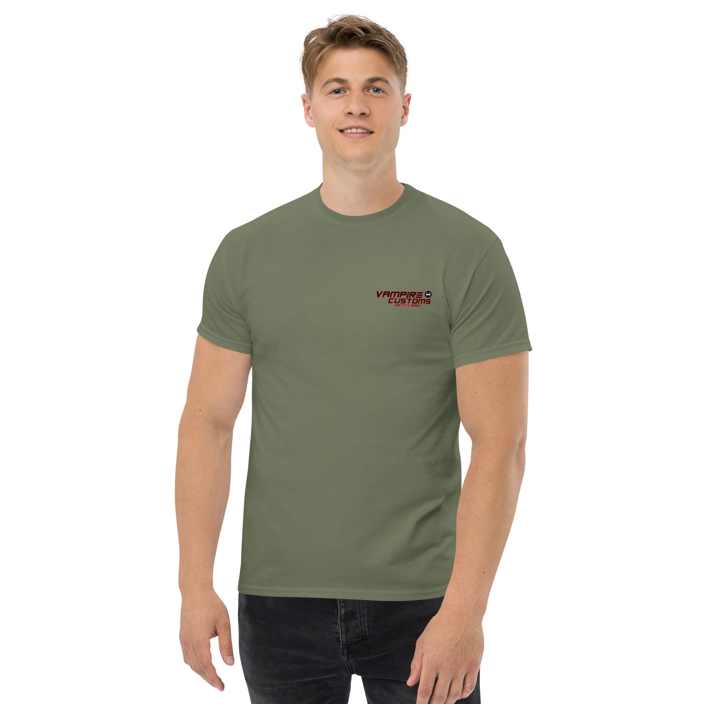 Vampire Customs Classic Tee Shirt Vampire Fish