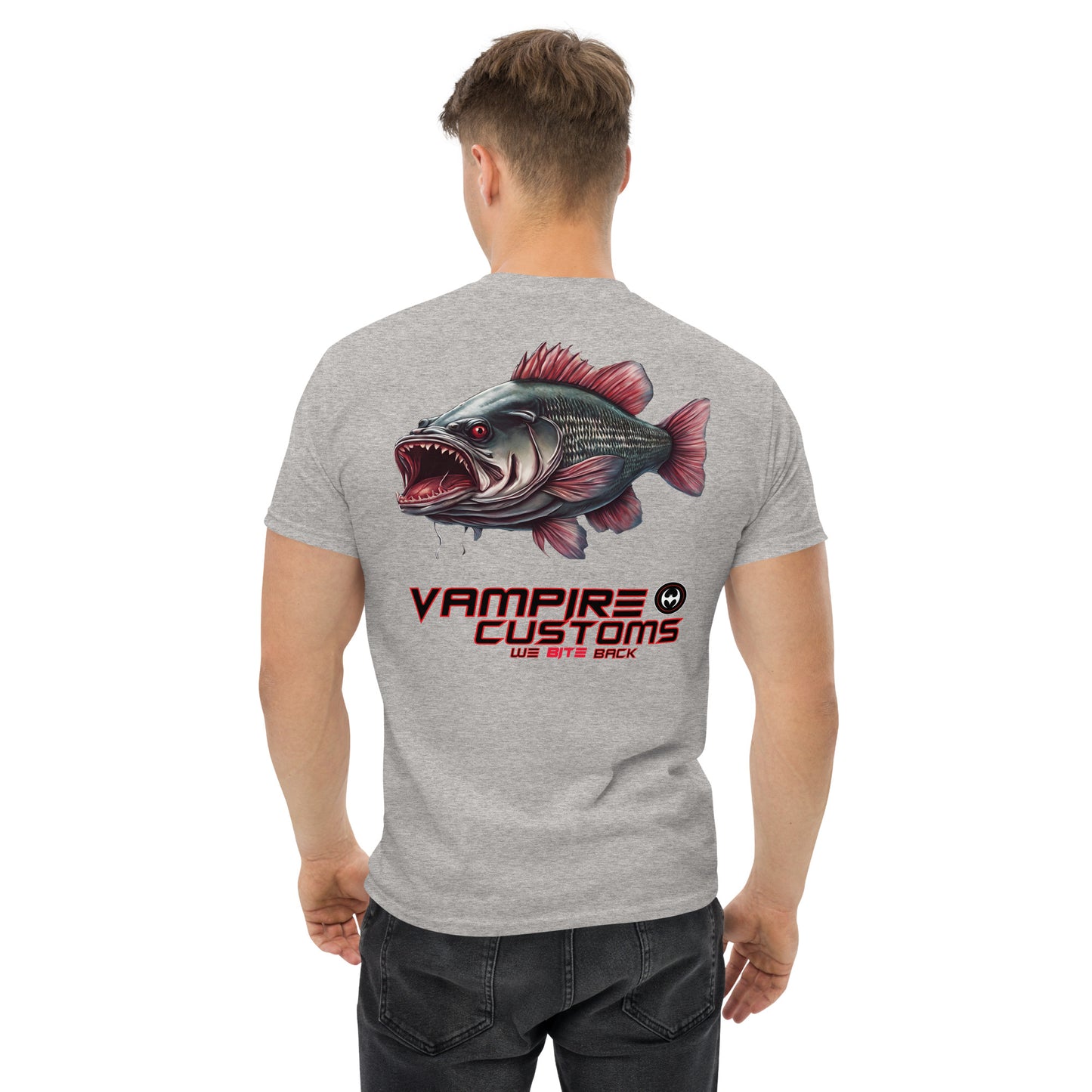 Vampire Customs Classic Tee Shirt Vampire Fish