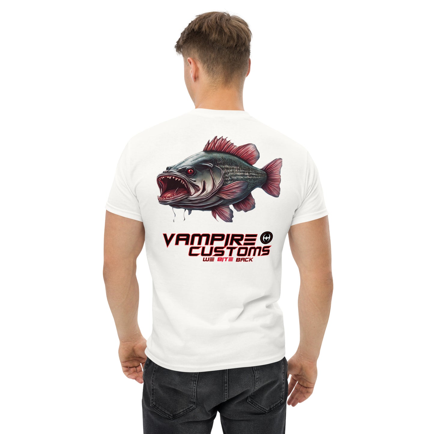 Vampire Customs Classic Tee Shirt Vampire Fish