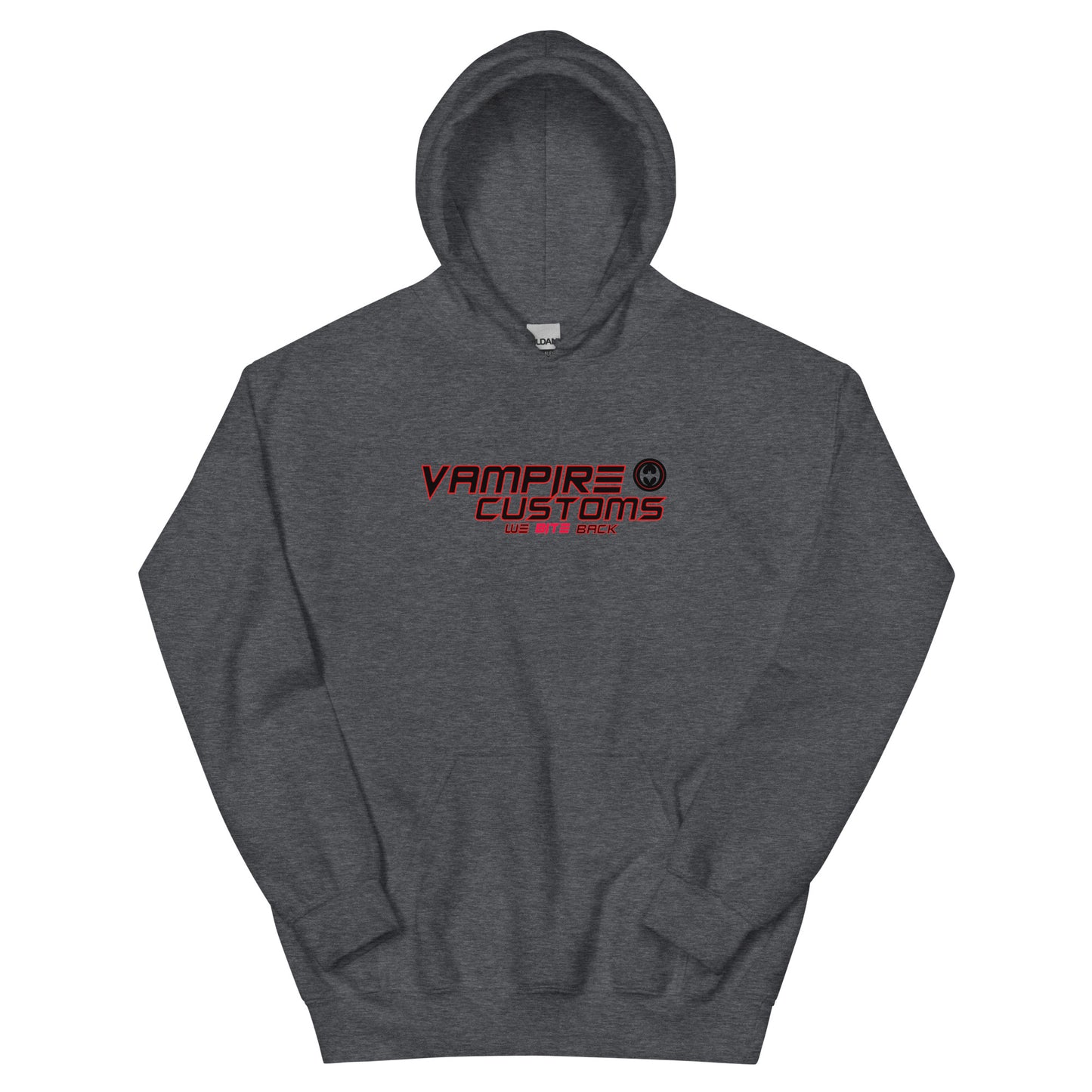 Vampire Customs Logo Unisex Hoodie Sweatshirt Multiple Colors and Sizes