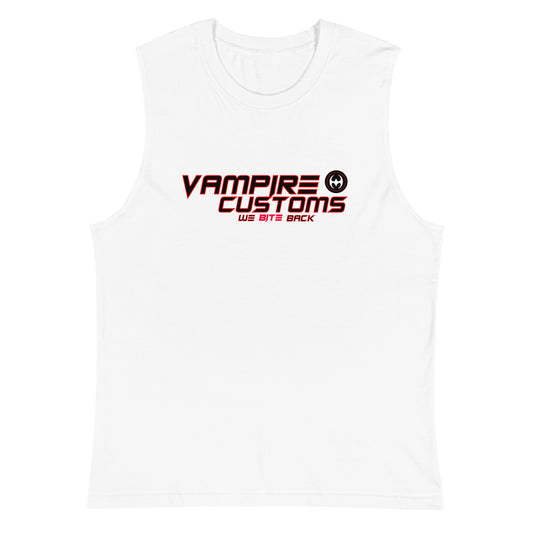 Vampire Customs Logo Muscle Shirt Tank Top Multiple Sizes and Colors