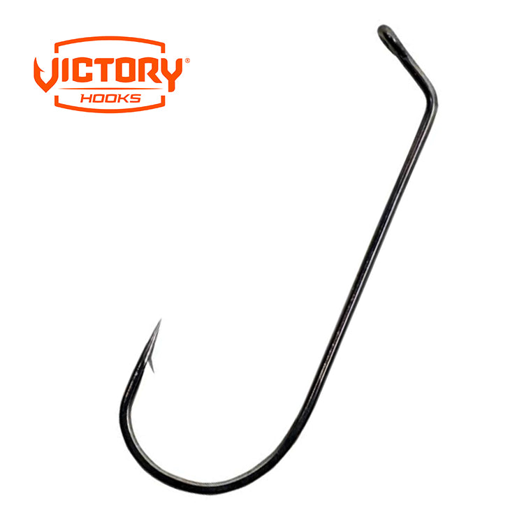 Victory 10798 1/0 Thru 5/0 Hook Standard Wire Black Nickel Endura