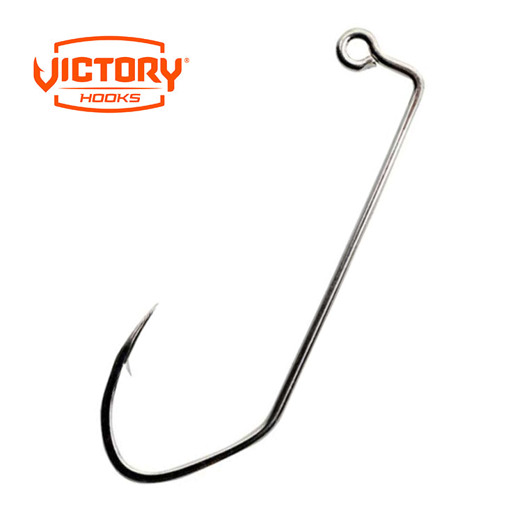  Victory Hooks 11413 60º Heavy Wire Jig Hook AccuArc Needle  Point Compared to Eagle Claw 413 (5 Pack • #1 V Loc Hook) : Sports &  Outdoors