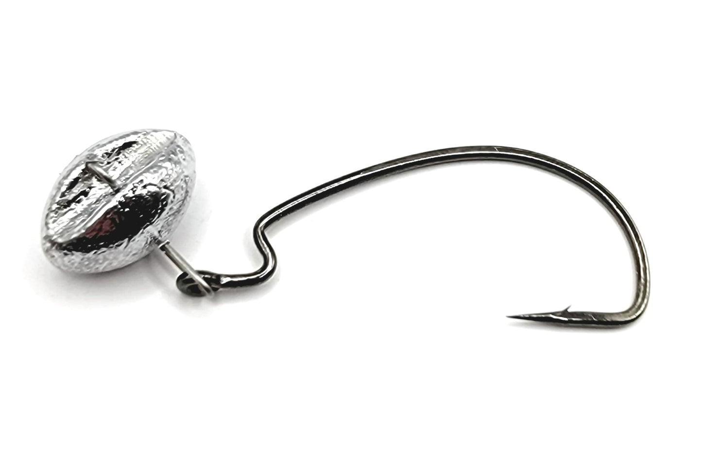 Football Swing Bass Fishing Jig Gamakatsu EWG Hook UnPainted UnSanded Large Sizes New