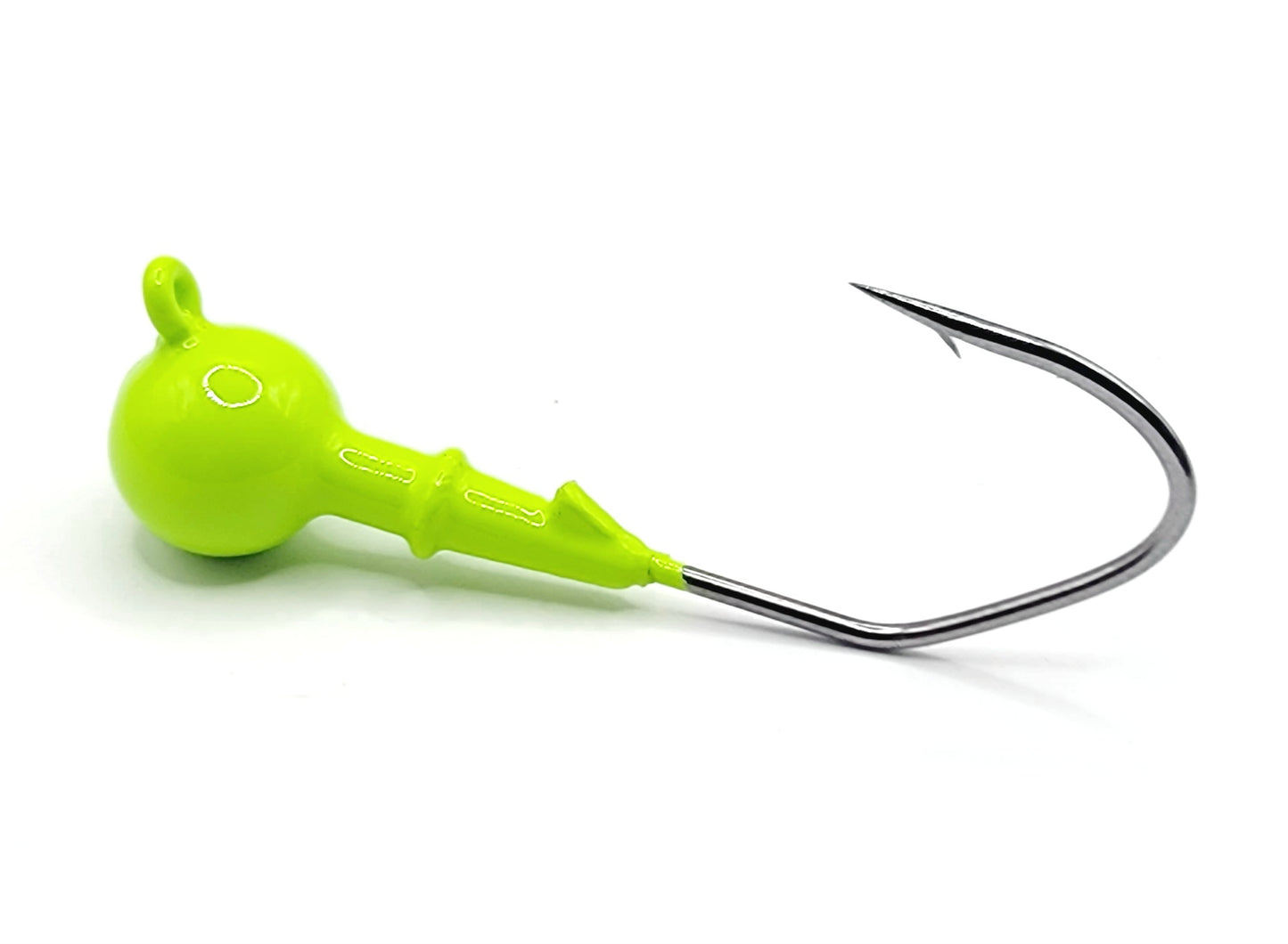 Shake it Round Bass Fishing Jig Victory V Loc Hook Bright Powder Coated Colors New