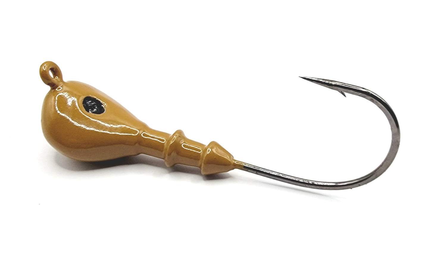 Arky Arkie Bass Fishing Jig Victory Round Bend Hook Powder Coated Colors New
