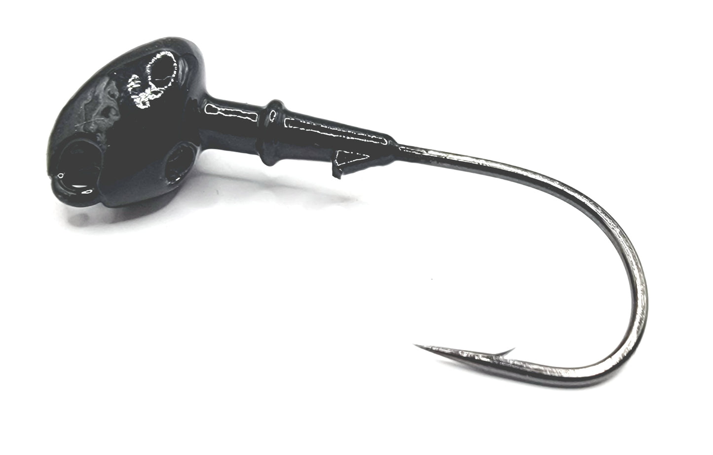 Brush Weedless Bass Fishing Jig Mustad Hook Powder Coated Colors New