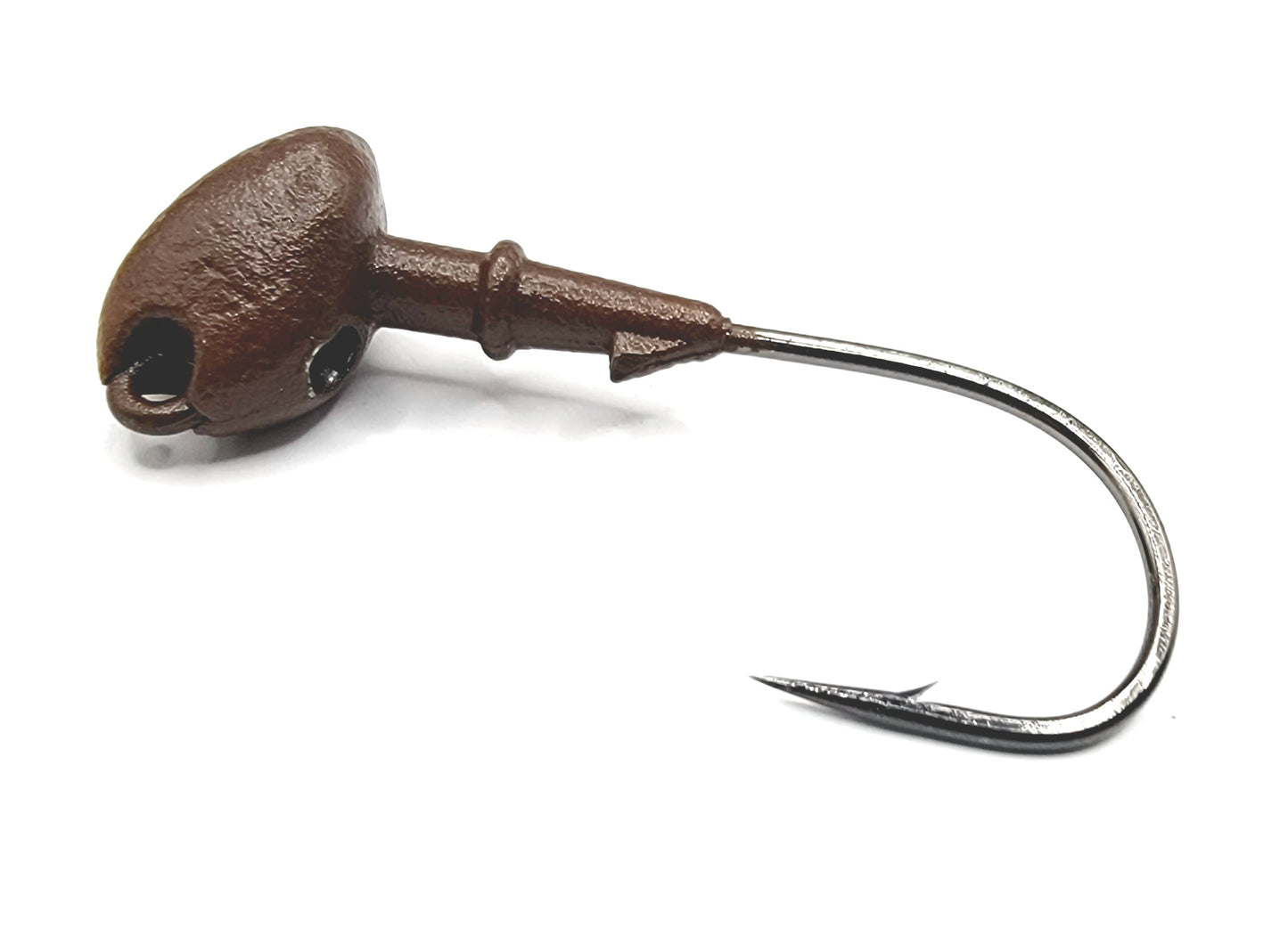 Brush Weedless Bass Fishing Jig Mustad Hook Powder Coated Colors New