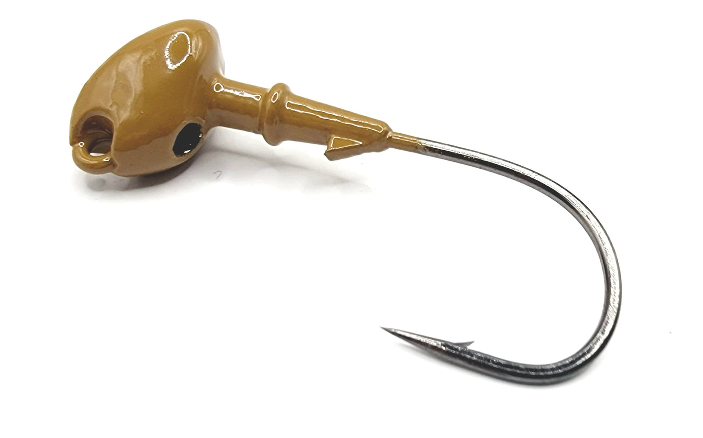 Brush Weedless Bass Fishing Jig Mustad Hook Powder Coated Colors New