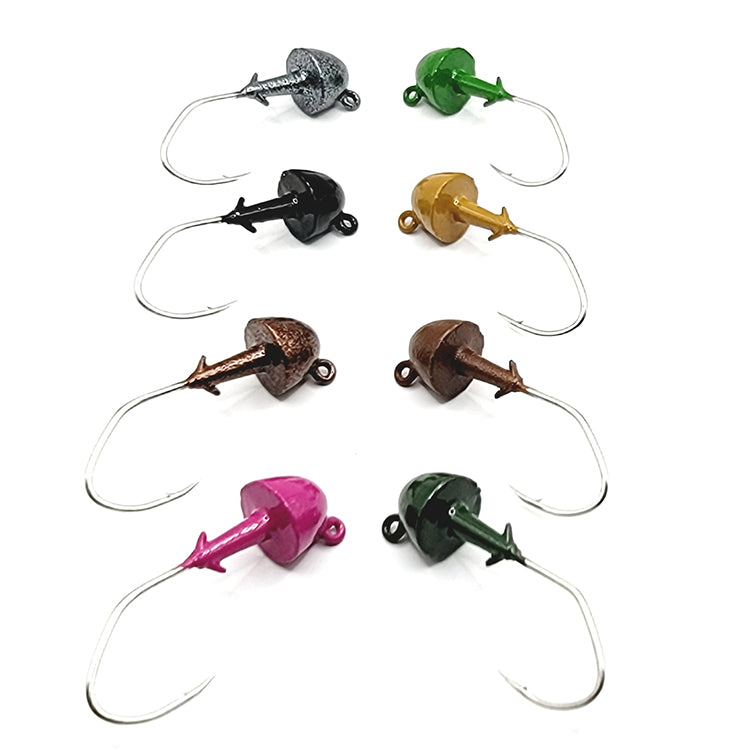 Bullet Bass Fishing Jig Victory V Loc Hook Powder Coated 8 Colors New