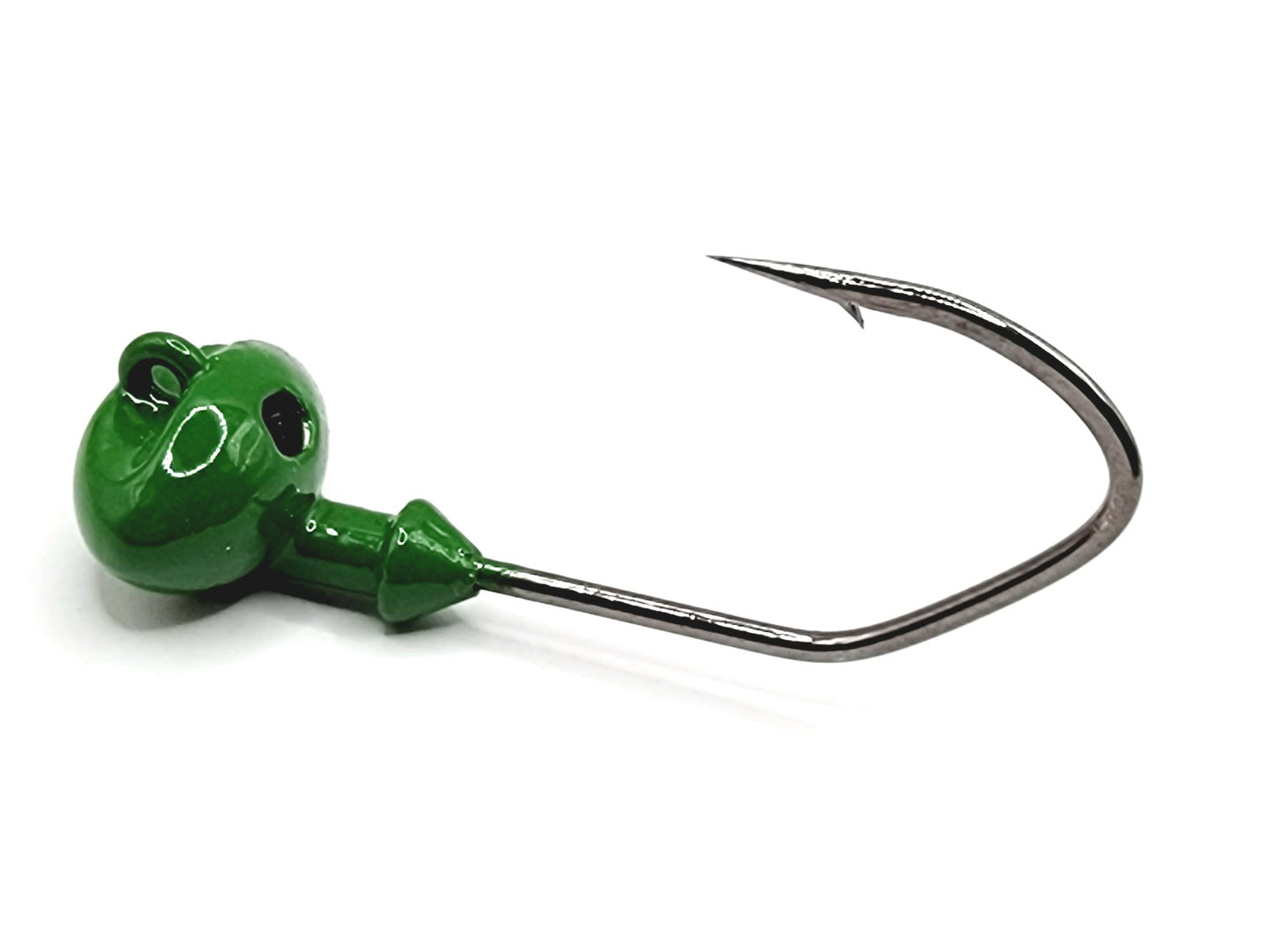 Recessed Football Bass Fishing Jig Victory V Loc Hook Powder Coated Colors New