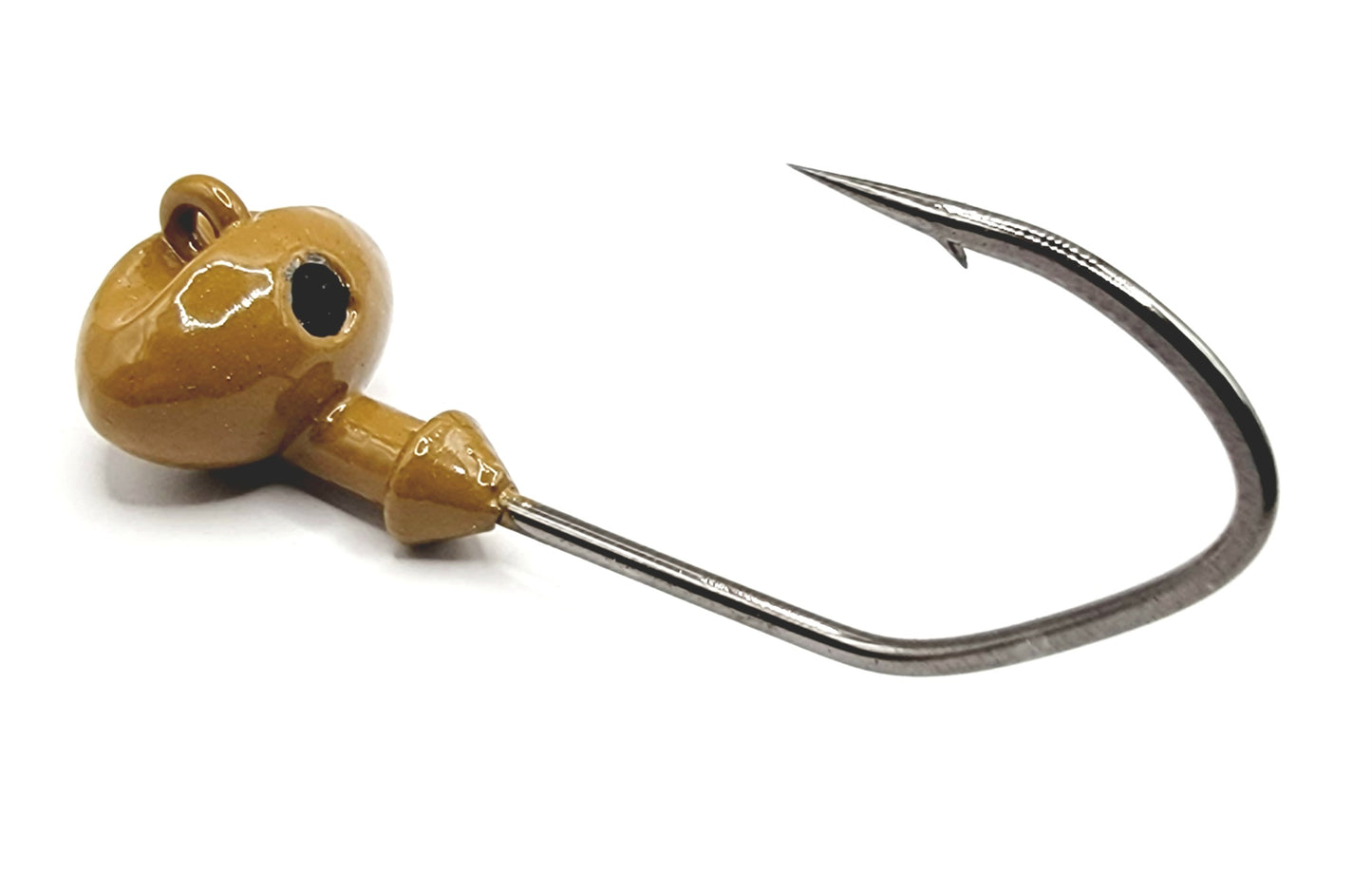 Recessed Football Bass Fishing Jig Victory V Loc Hook Powder Coated Colors New