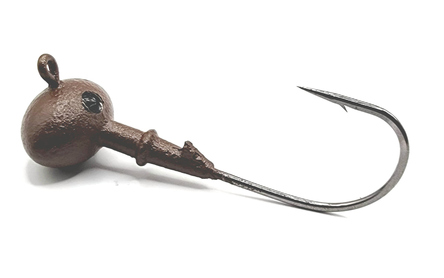 Football Bass Fishing Jig Mustad Hook Powder Coated Colors New