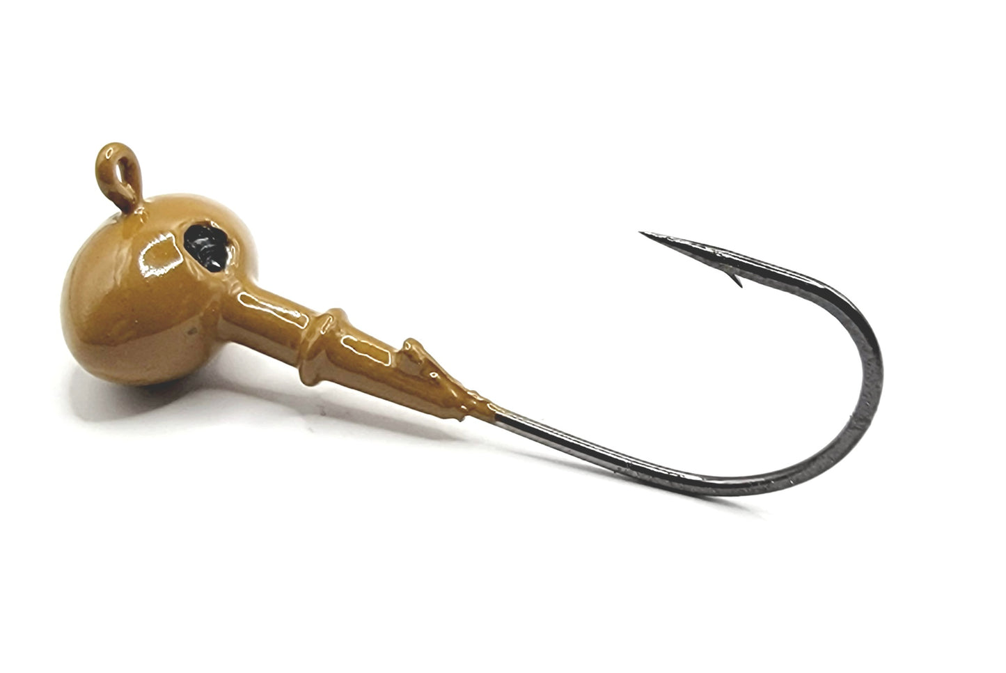 Football Bass Fishing Jig Mustad Hook Powder Coated Colors New