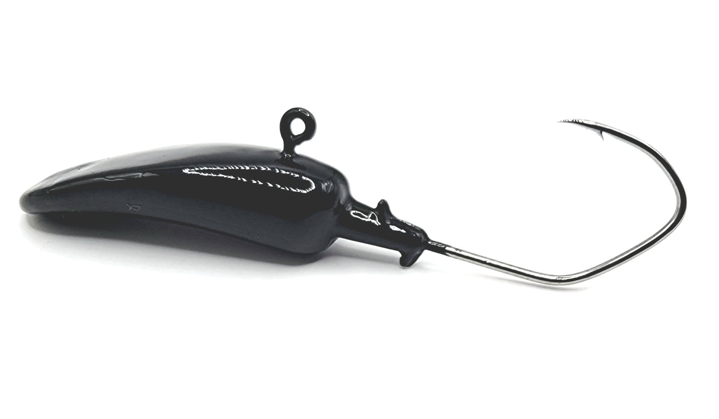 Grave Digger Bass Fishing Jig Victory V Loc Hook Powder Coated Colors New