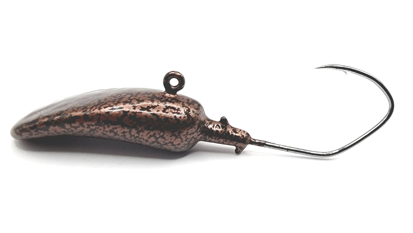 Grave Digger Bass Fishing Jig Victory V Loc Hook Powder Coated Colors New