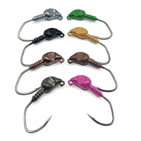 Manic Mullet Bass Fishing Jig Victory V Loc Hook Powder Coated Colors New