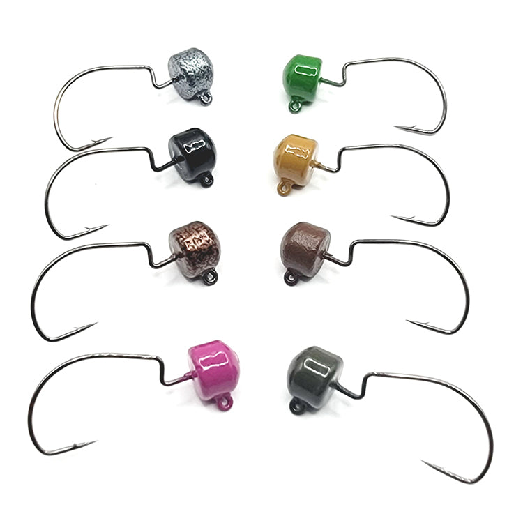 Midwest Finesse Bass Fishing Jig Victory EWG Hook Powder Coated 8 Colors New