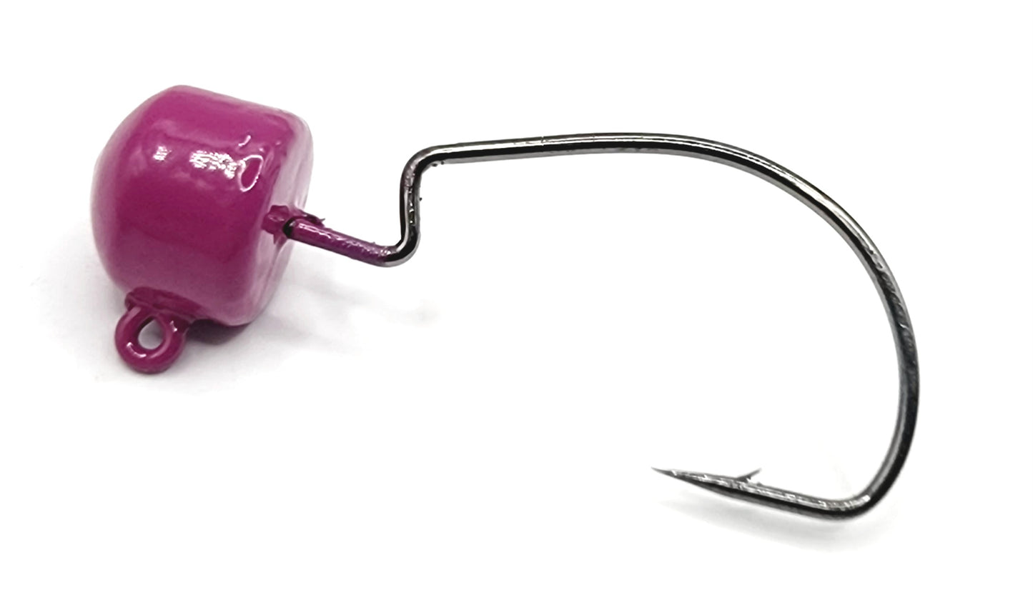Midwest Finesse Bass Fishing Jig Victory EWG Hook Powder Coated 8 Colors New
