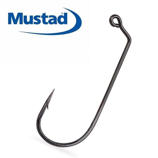 Mustad 32786 BN Black Nickel Hook 60º Inline Eye