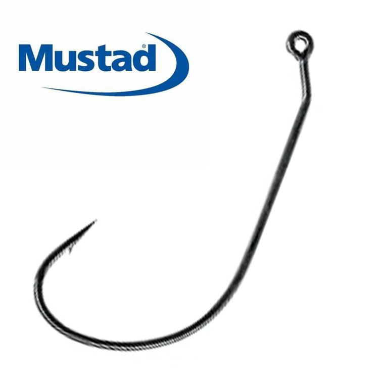 Mustad 91768 BN Black Nickel Hook 28º Modified Wide Gap Ultra