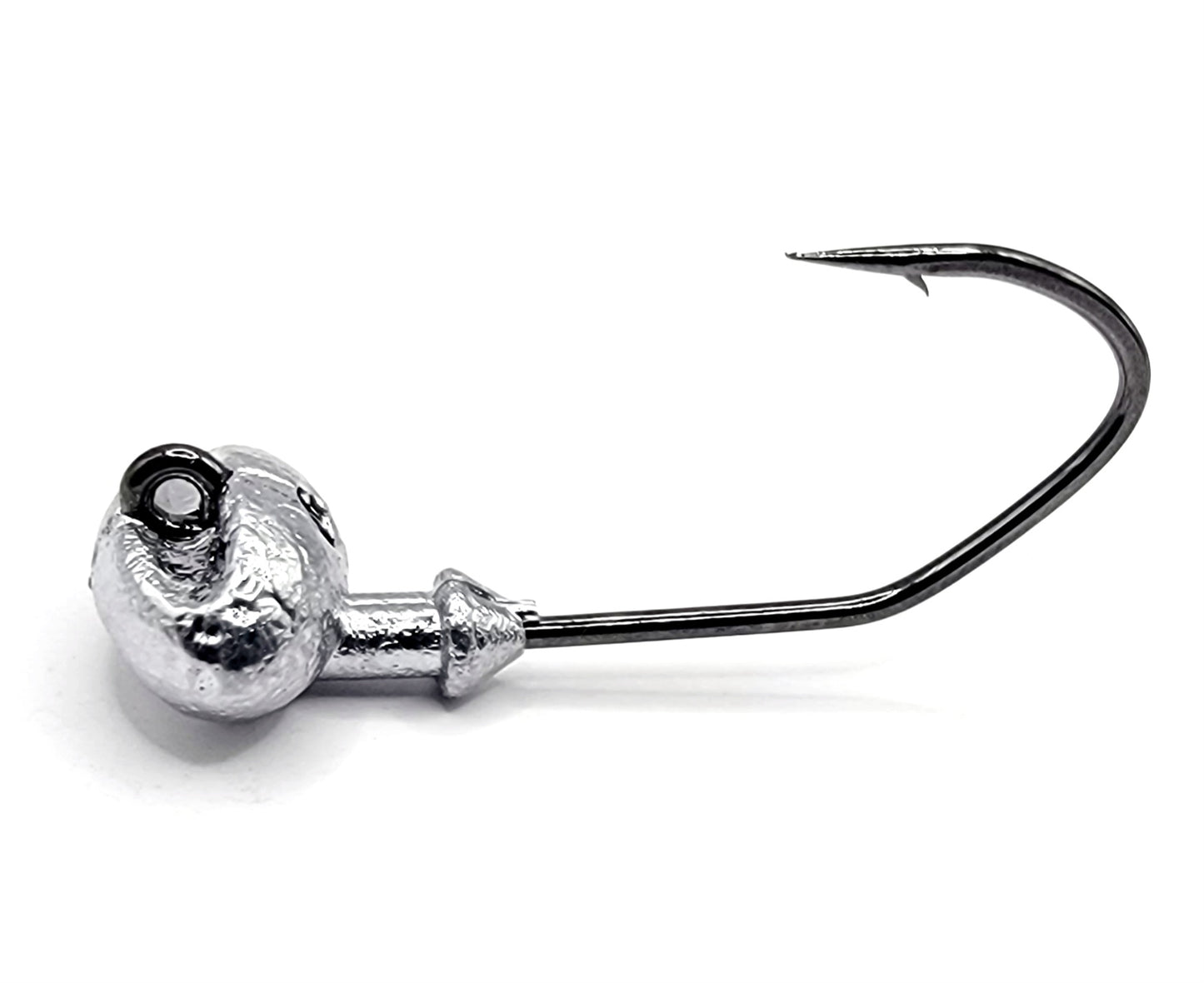 Recessed Football Bass Fishing Jig Heavy Hook NO WeedGuard UnPainted UnSanded New