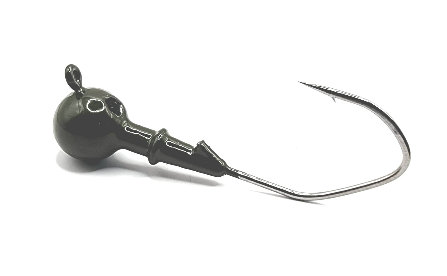 Round Weedless Bass Fishing Jig Victory V Loc Hook Powder Coated Colors New