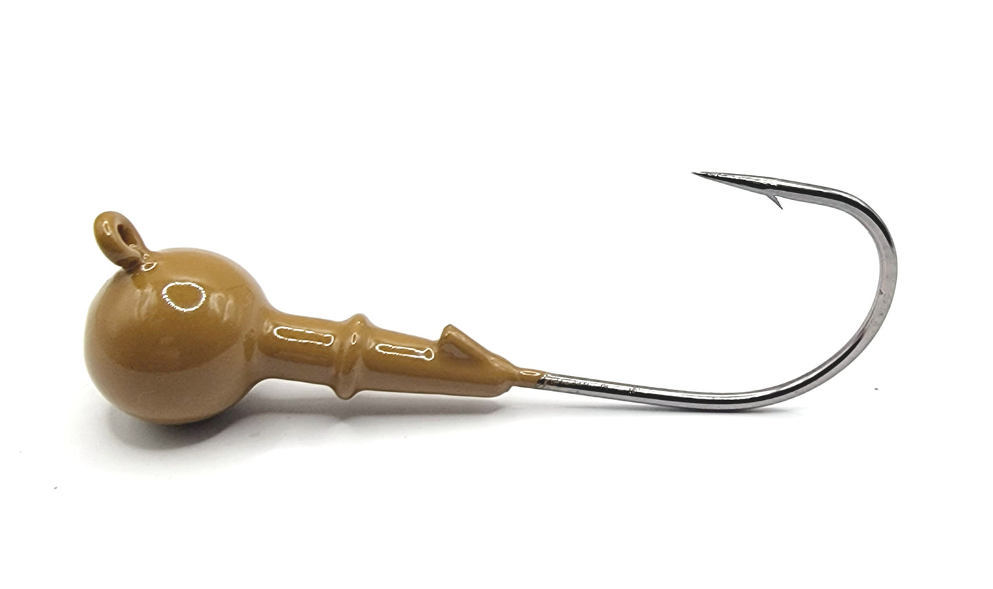 Shake it Round Bass Fishing Jig Victory Round Bend Hook Powder Coated Colors New