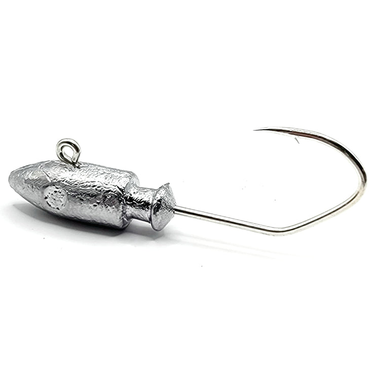 Spire Point Bullet Bass Fishing Jig Victory V Loc Hook UnPainted UnSanded New