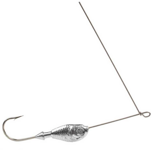 Ultra Minnow Spinner Jig UnPainted UnSanded Mustad Hook New