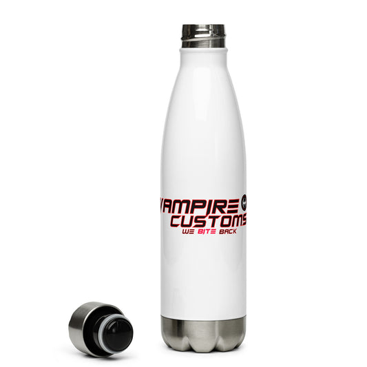 Vampire Custtoms Logo Stainless Steel Water Bottle