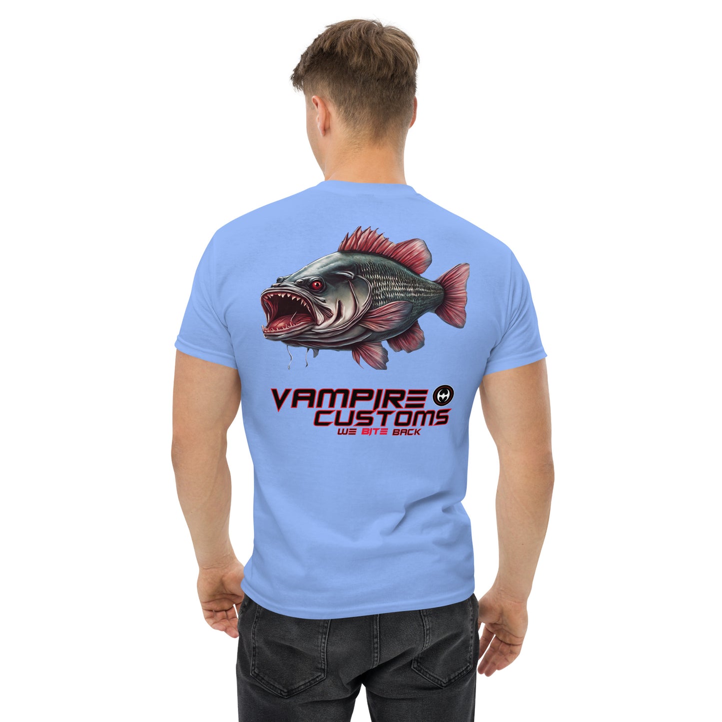 Vampire Customs Classic Tee Shirt Vampire Fish