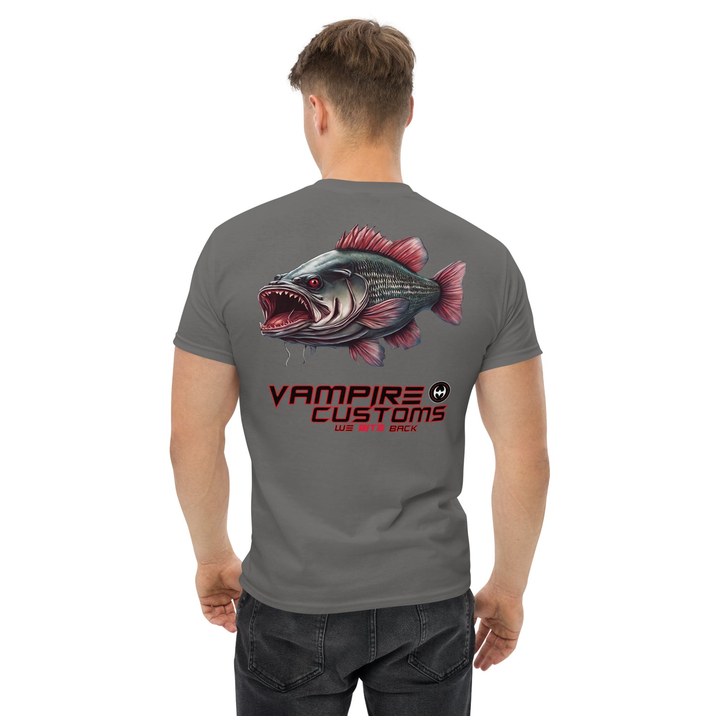 Vampire Customs Classic Tee Shirt Vampire Fish