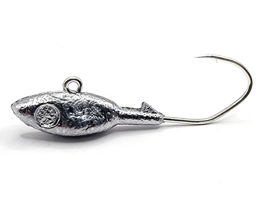 Style H Hell of a Jig Bass Fishing Victory V Loc Heavy Hook NO WeedGuard UnPainted UnSanded New